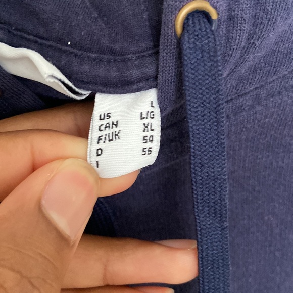 Fila men’s pullover vintage hoodie - Picture 3 of 4